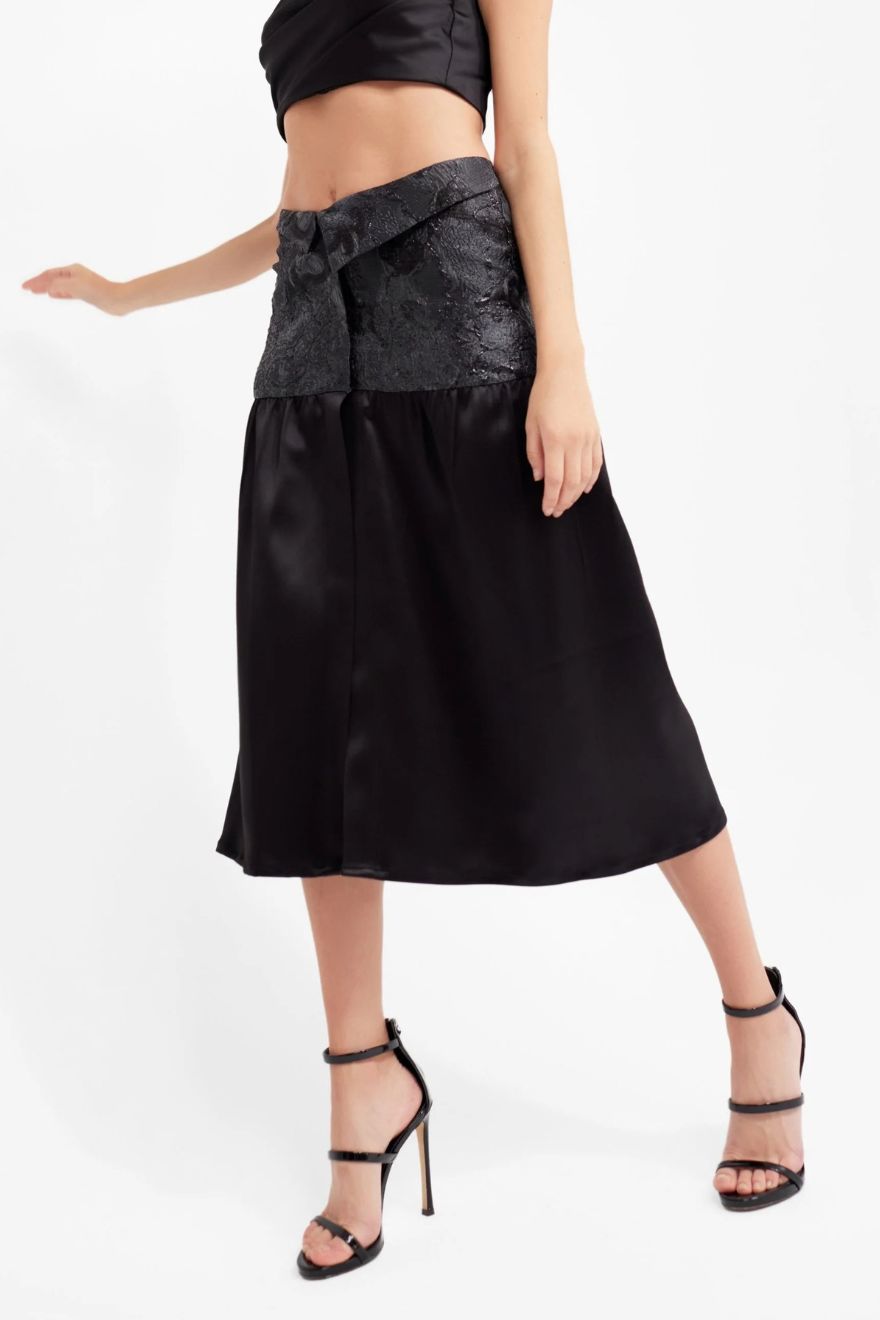 Flounce skirt