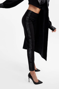 Side tape pants