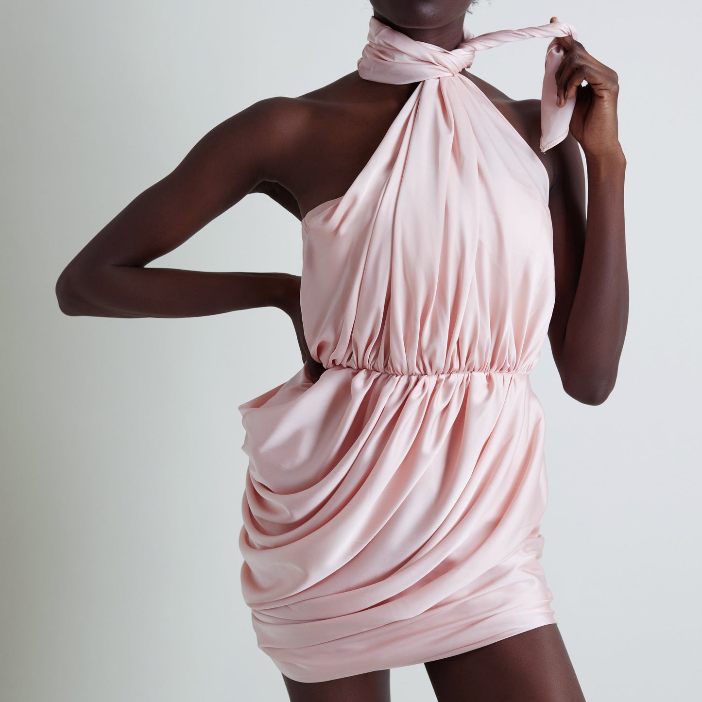 Pink Pleats